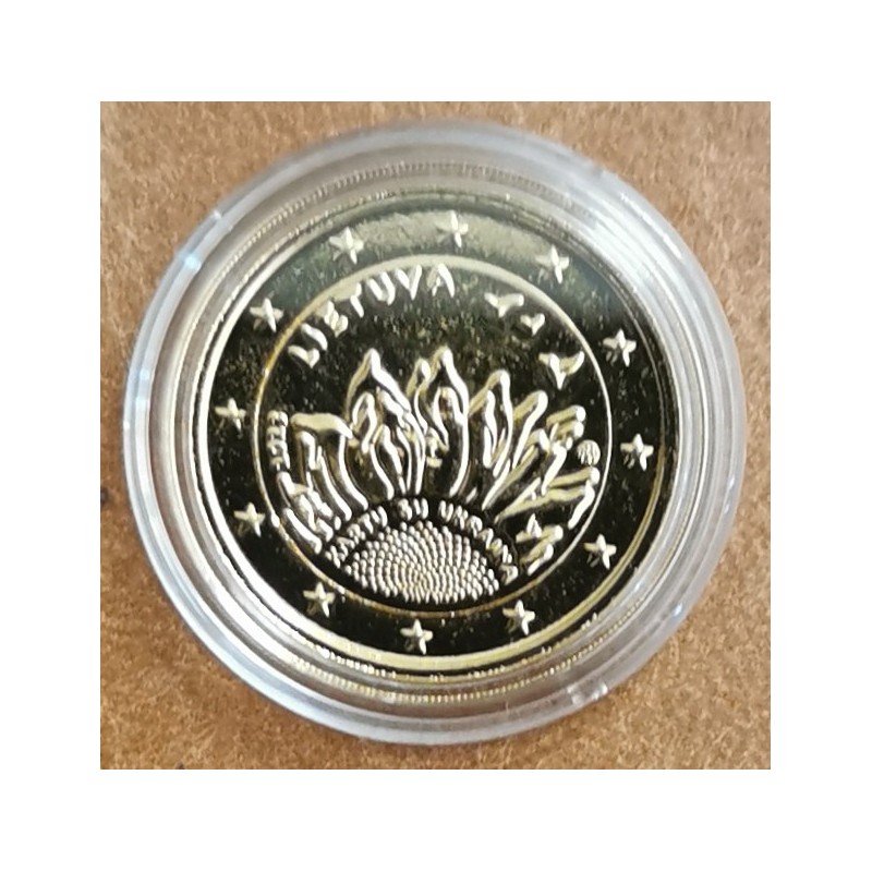 eurocoin eurocoins 2 Euro Litva 2023 - Together for Ukraine (gold p...