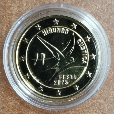 eurocoin eurocoins 2 Euro Estonia 2023 - The Barn Swallow (gold pla...