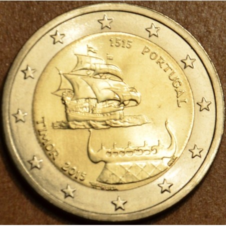 eurocoin eurocoins 2 Euro Portugal 2015 - 500 years the Timor (BU)