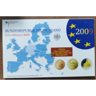 eurocoin eurocoins Germany 2009 \\"D\\" set of 9 eurocoins (Proof)