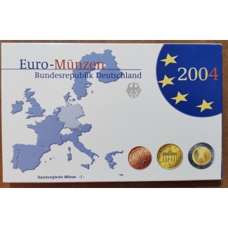Euromince mince Nemecko 2004 \\"J\\" sada 8 euromincí (Proof)
