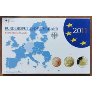 Euromince mince Nemecko 2011 \\"J\\" sada 9 euromincí (Proof)