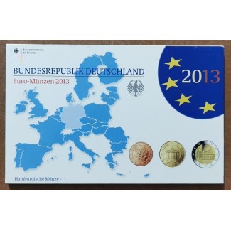 euroerme érme Németország 9 részes forgalmi sor 2013 \\"J\\" (Proof)