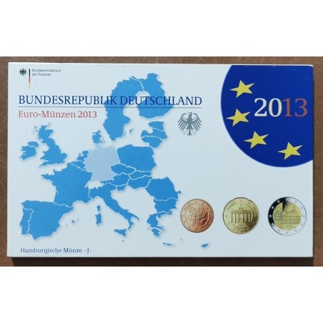 euroerme érme Németország 9 részes forgalmi sor 2013 \\"J\\" (Proof)