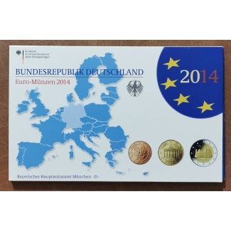eurocoin eurocoins Germany 2014 \\"D\\" set of 9 eurocoins (Proof)