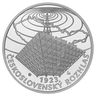 euroerme érme 10 Euro Szlovákia 2023 - A csehszlovák rádiózás kezde...