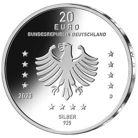 euroerme érme 20 Euro Németország 2023 - Schickard mechanikus számo...