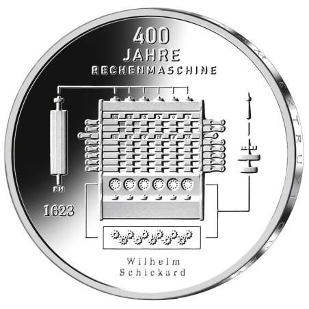 eurocoin eurocoins 20 Euro Germany 2023 - Schickards calculating ma...