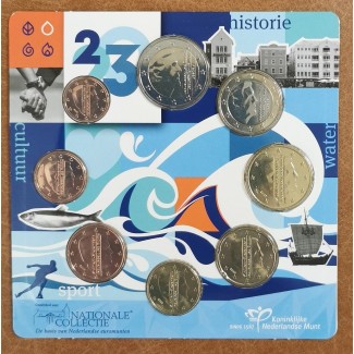 euroerme érme Hollandia 2023 - 8 részes forgalmi sor - A víz (UNC)