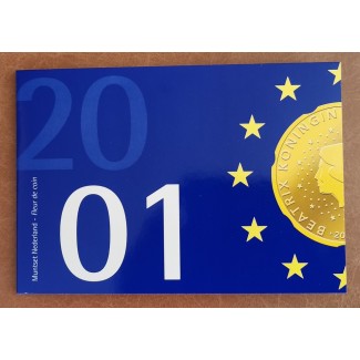 Euromince mince Holandsko 6 mincí 2001 (BU)
