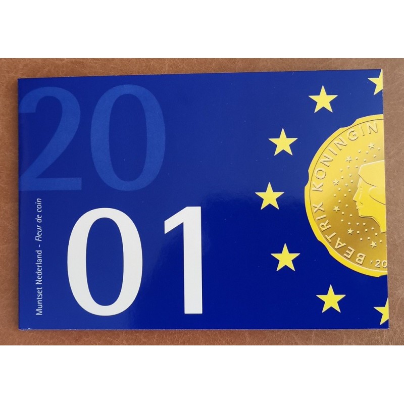 eurocoin eurocoins Netherlands 6 coins 2001 (BU)