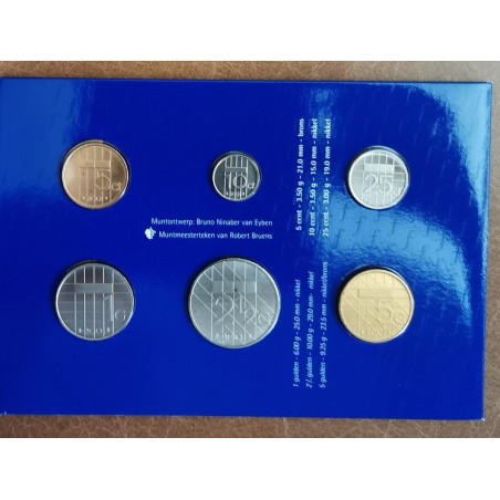 euroerme érme Hollandia 6 érme 2001 (BU)