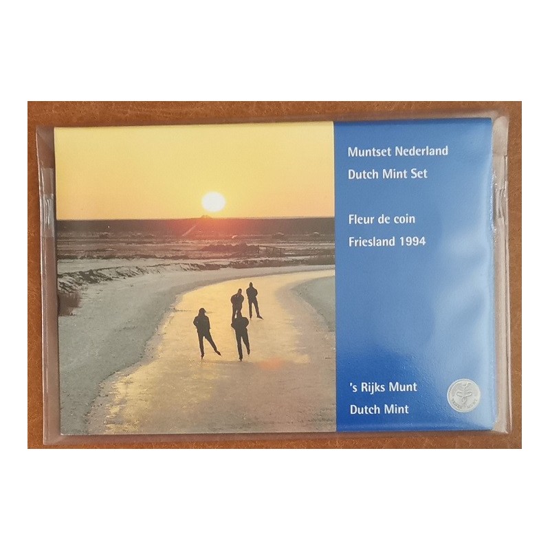 eurocoin eurocoins Netherlands 6 coins 1994 with token (BU)