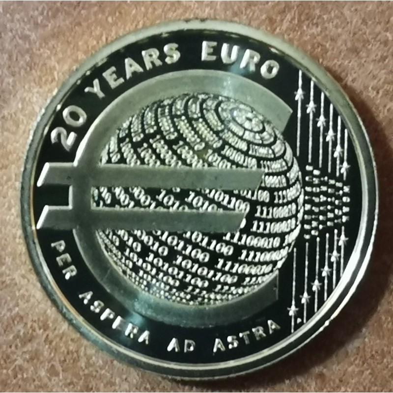 euroerme érme 2,5 Euro Belgium 2022 - Az euro 20 éve (UNC)