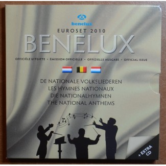 euroerme érme BeNeLux 2010 - hivatalos 24 részes szett (BU)