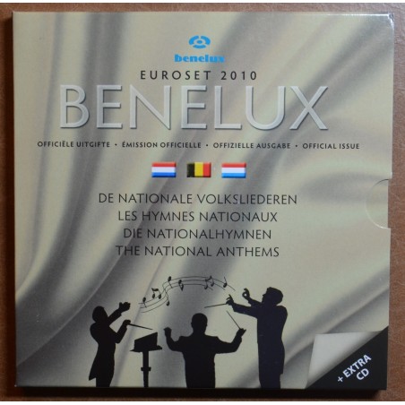 Euromince mince BeNeLux 2010 - sada 24 euromincí (BU)