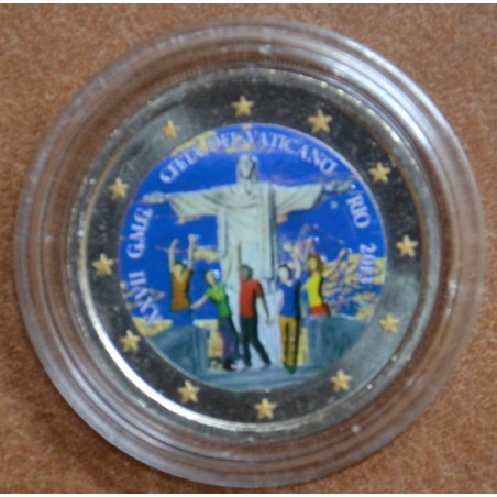 eurocoin eurocoins 2 Euro Vatican 2013 - 28. World Youth day - Rio ...