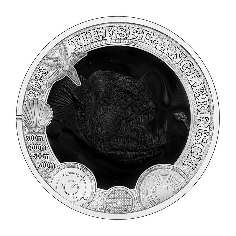 3 Euro Austria 2023 - Deep-sea anglerfish (UNC)