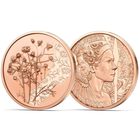 euroerme érme 10 Euro Ausztria 2023 - A kamilla (UNC)