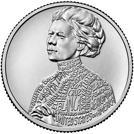 Euromince mince 25 cent USA 2023 Jovita Idar \\"P\\" (UNC)