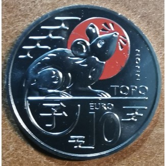 euroerme érme 10 Euro San Marino 2022 - A patkány (UNC)
