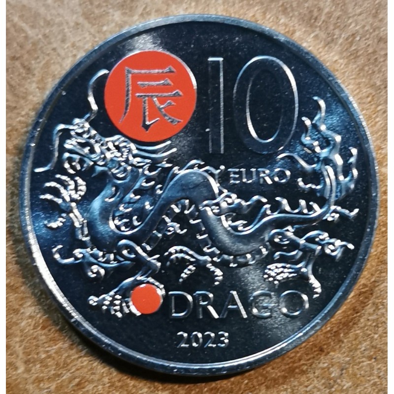 Euromince mince 10 Euro San Marino 2023 - Drak (UNC)