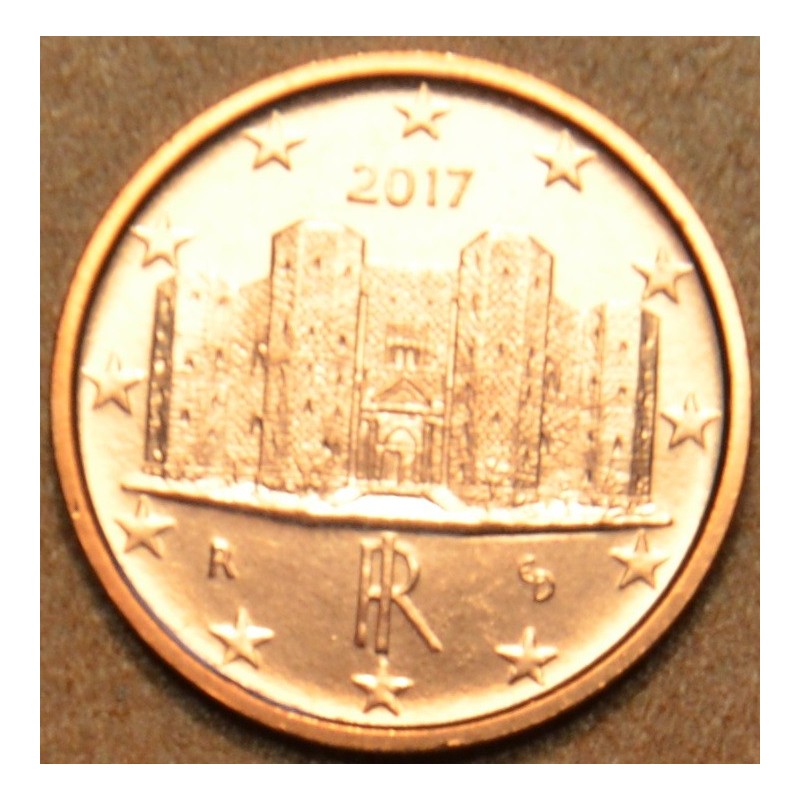 Euromince mince 1 cent Taliansko 2017 (UNC)