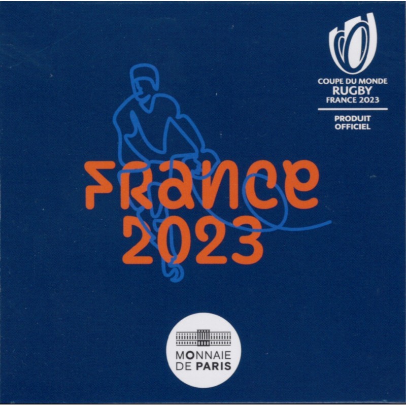 euroerme érme 2 Euro Franciaország 2023 - Rugby (Proof)