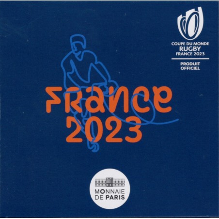 eurocoin eurocoins 2 Euro France 2023 - Rugby (Proof)