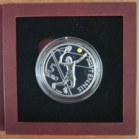eurocoin eurocoins 5 Euro San Marino 2023 - San Marino Open Tennis ...