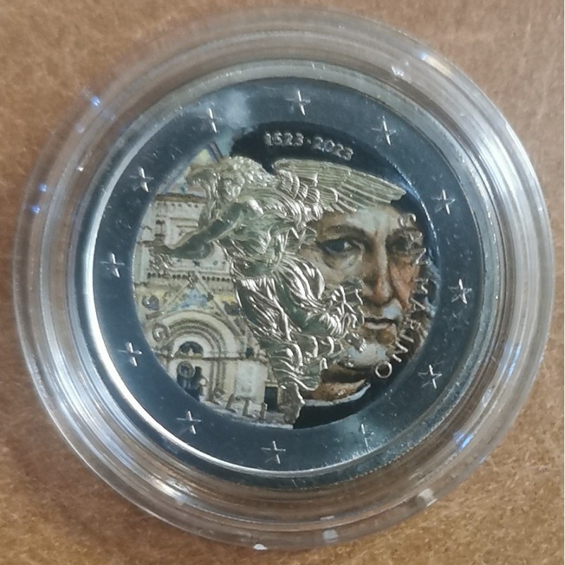 Euromince mince 2 Euro San Marino 2023 - Luca Signorelli (farebná UNC)