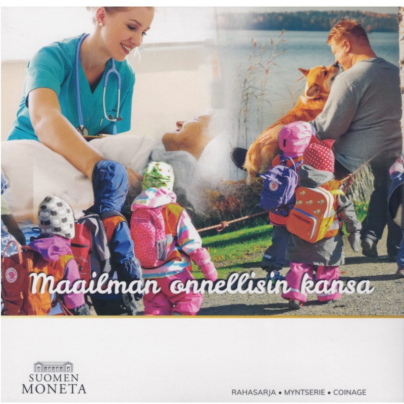 eurocoin eurocoins Finland 2023 set of 9 eurocoins - Happiest Natio...