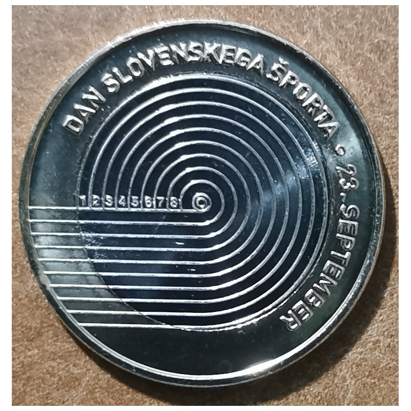 eurocoin eurocoins 3 Euro Slovenia 2023 - Day of Slovenian sport (UNC)