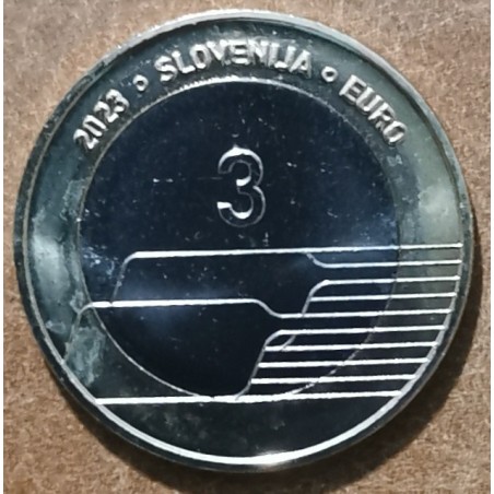 eurocoin eurocoins 3 Euro Slovenia 2023 - Day of Slovenian sport (UNC)