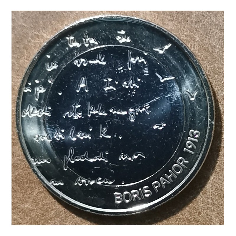 eurocoin eurocoins 3 Euro Slovenia 2023 - Boris Pahor (UNC)