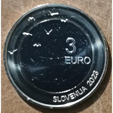 eurocoin eurocoins 3 Euro Slovenia 2023 - Boris Pahor (UNC)
