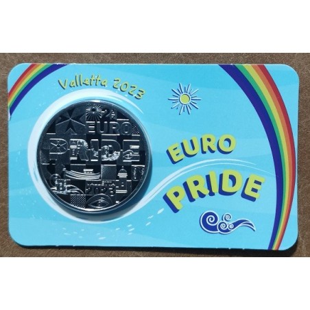 Euromince mince 2,5 Euro Malta 2023 - Euro Pride Malta (BU)
