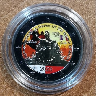 euroerme érme 2 Euro Málta 2023 - A franciák Máltára való érkezése ...