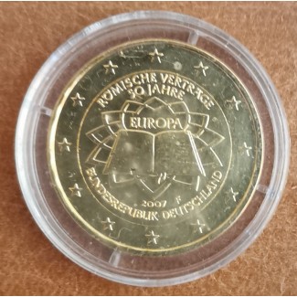 euroerme érme 2 Euro Németország 2007 \\"F\\" 50 éves a Római szerz...