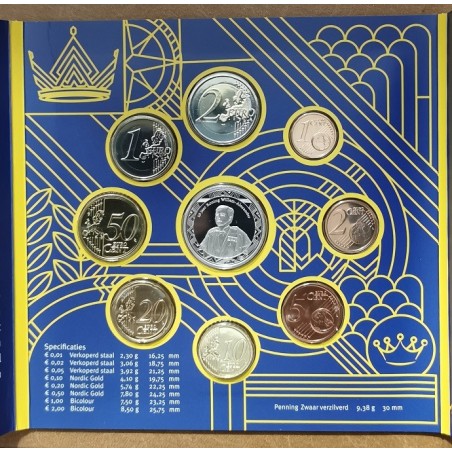 eurocoin eurocoins Netherlands 2023 - Themaset of 8 coins (BU)