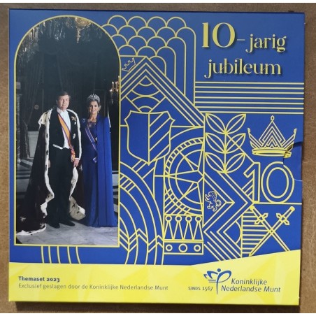 euroerme érme Hollandia 2023 - 8 részes forgalmi sor - Themaset (BU)