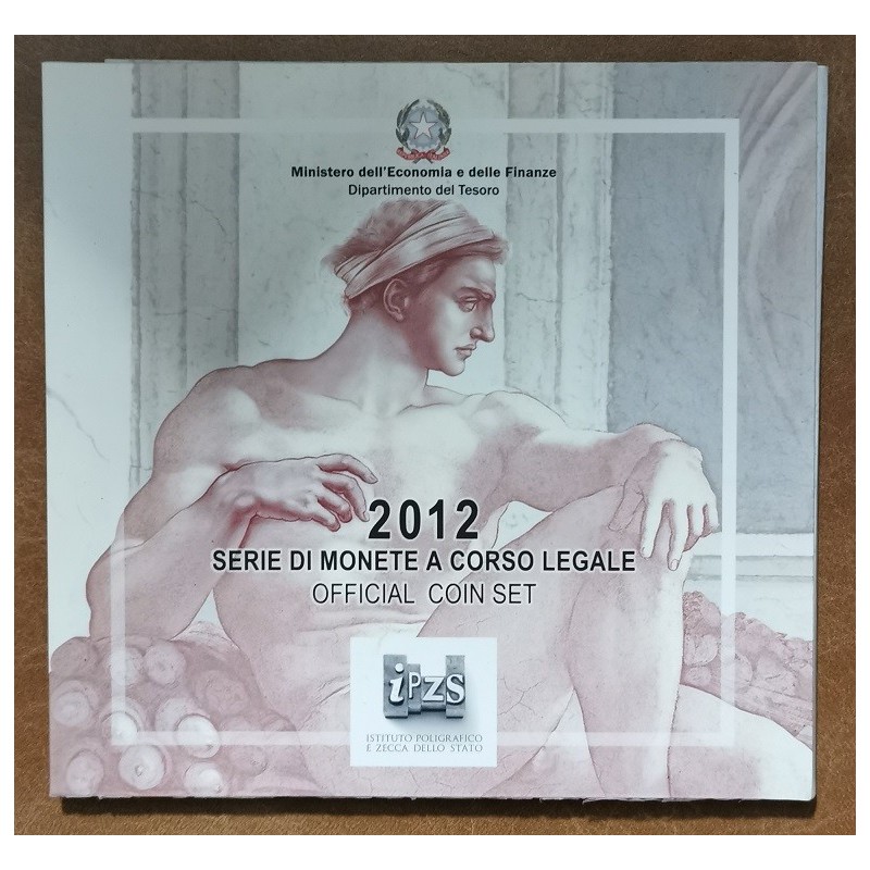 eurocoin eurocoins Italy 2012 official set with commemorative 2 and...