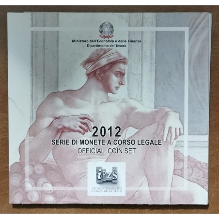 eurocoin eurocoins Italy 2012 official set with commemorative 2 and...