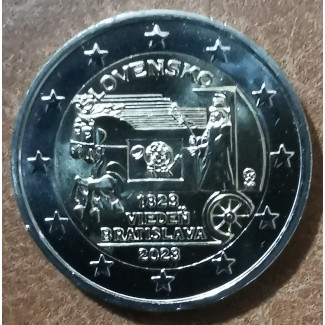 euroerme érme 2 Euro Szlovákia 2023 - A Bécs-Pozsony közötti expres...