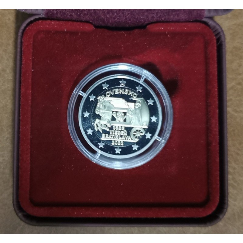 eurocoin eurocoins 2 Euro Slovakia 2023 - Horse-drawn express mail ...