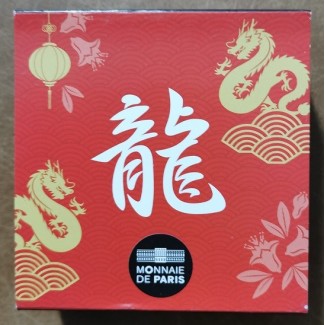 euroerme érme 10 Euro Franciaország 2024 - A sárkány éve (Proof)