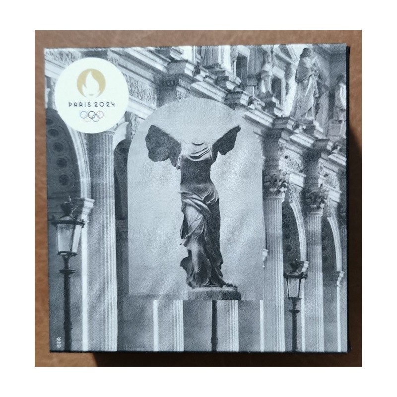 eurocoin eurocoins 10 Euro France 2023 - Paris 2024: Louvre (Proof)