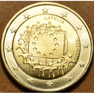 euroerme érme 2 Euro Lettország 2015 - Az európai lobogó 30 éve (UNC)