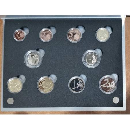 eurocoin eurocoins Finland 2023 set of 10 eurocoins (Proof)