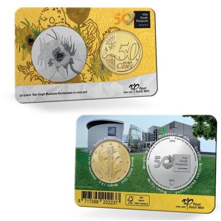 eurocoin eurocoins 50 cent 2023 Van Gogh Museum (BU)